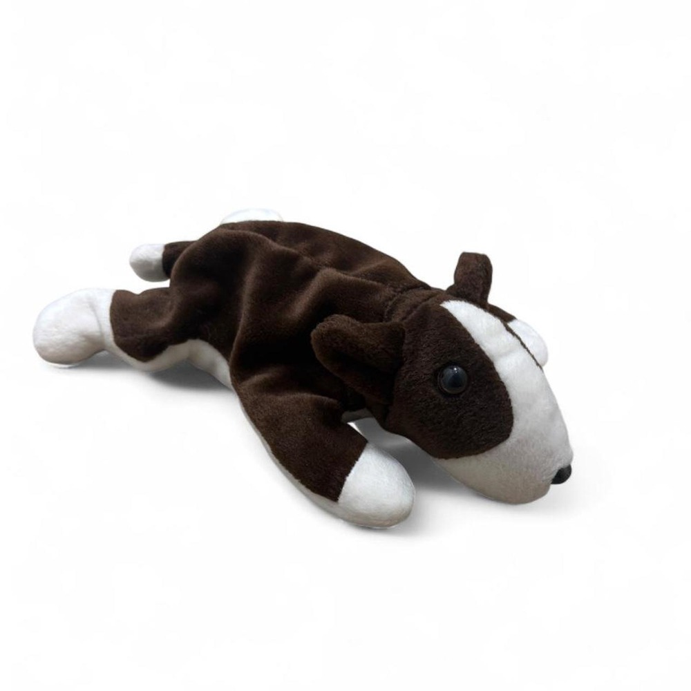 Vintage Ty Beanie Baby Bruno the Dog Plushie Y2K Collectible 90's -8" No Tags